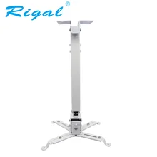 Rigal Universal Adjustable Projector Ceiling Mount Loading 15KG Roof Projector Bracket Holder For LED Projector Proyector RD817