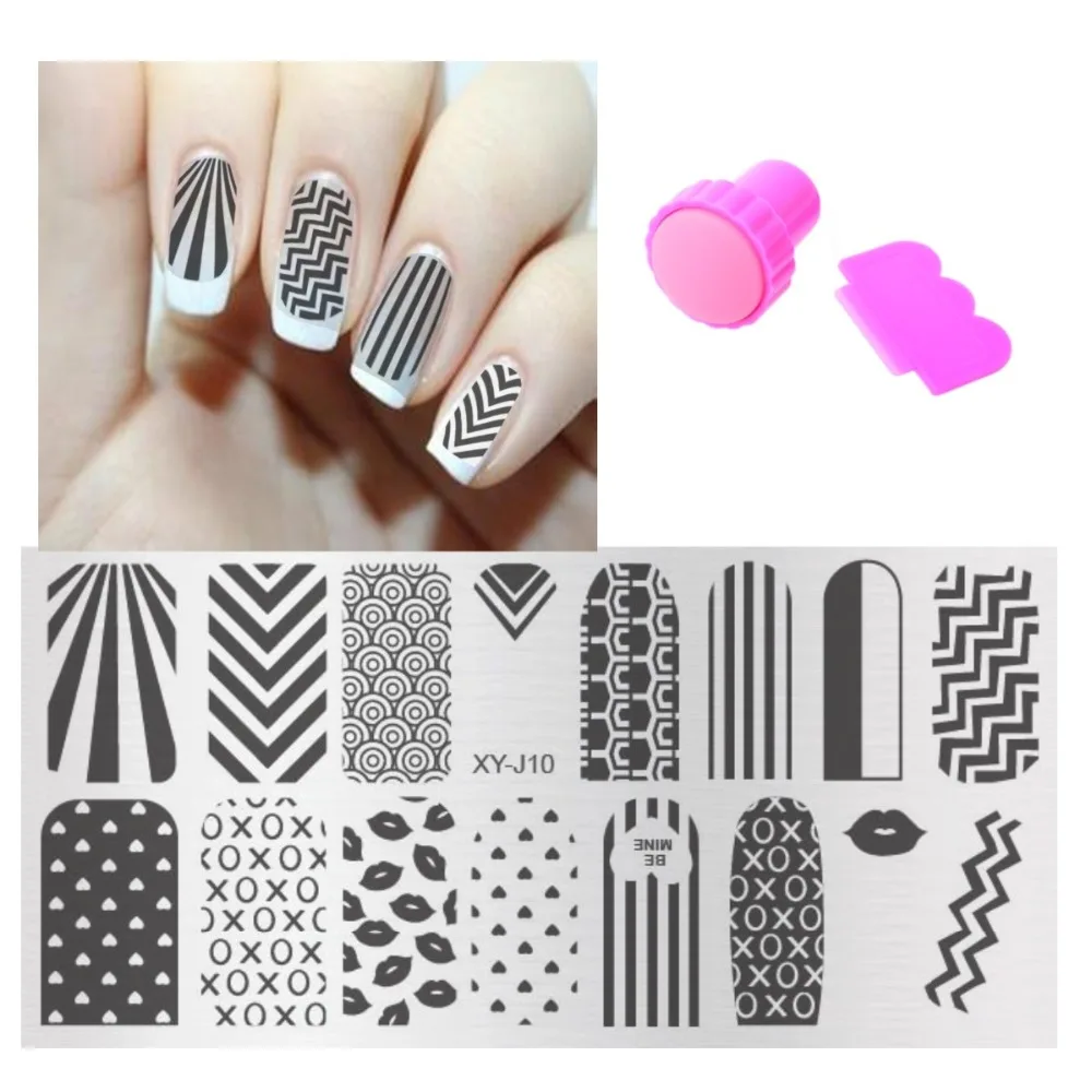 1set New Beauty Image Pattern 16 Design For Choose Nail Art Stamp 1set New Beauty Image Pattern 16 Design For Choose Nail Art Stamp Plates Sets Diy Stamper Ser Manicure Stencil Template In Templates From