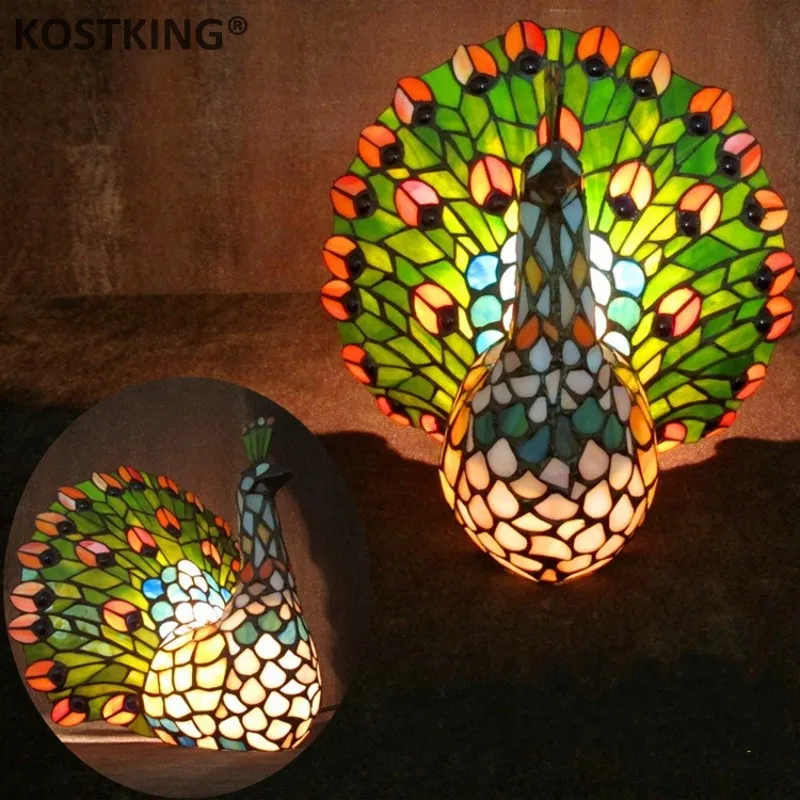 Tiffany Table Lamp Led Peacock Stained Glass Bedroom Bedside Lamp Shade Desk Lamps Art Home Deco Mariage Luminaria Light Desk Lamps Aliexpress Tiffany Table Lamp Led Peacock Stained Glass Bedroom Bedside Lamp Shade Desk Lamps Art Home Deco Mariage Luminaria Light Desk Lamps Aliexpress