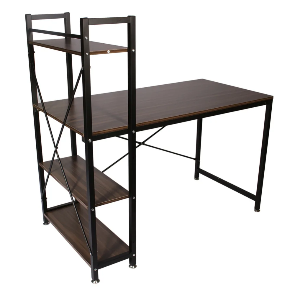 Online Get Markor Bookcase Aliexpress Alibaba Group Multifuction Computer Table Storage Shelving Book Shelf Steel Frame Notebook Desk For Home Office Workstation