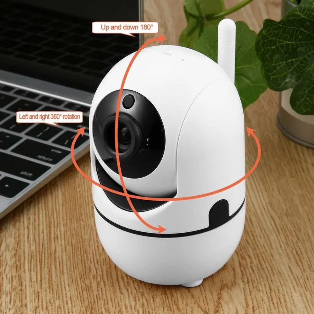 

Cloud Storage Wireless IP WiFi Camera 1080P Body Motion Rotatable Auto Tracking Home Monitor Surveillance WiFi Monitor
