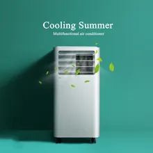 Movable portable household only cooling air conditioner kitchen machine vertical air conditioner free installation AC-01 marsrock 7000w ac220v dc48v 24000btu inverter air conditioner cooling heating hybrid for home on grid solar air conditioner