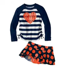 USEEMALL/; Лидер продаж; одежда для купания для больших девочек; милый купальный костюм; купальные костюмы с длинными рукавами; пляжная одежда высокого качества; От 2 до 12 лет