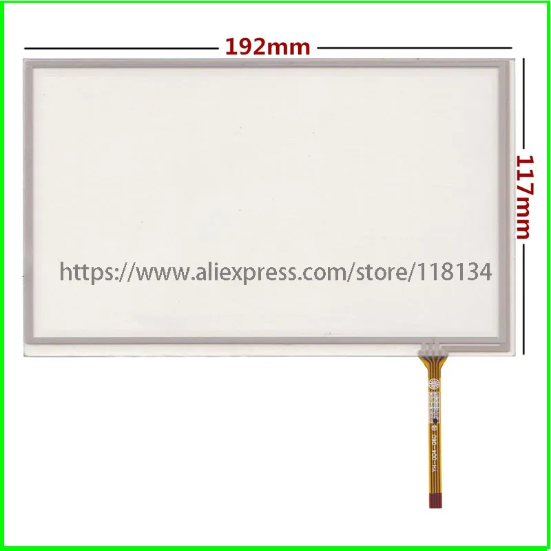 

HSD080IDW1-C01 HSD080IDW1 Lcd screen display 192*117mm Touch panel digitizer