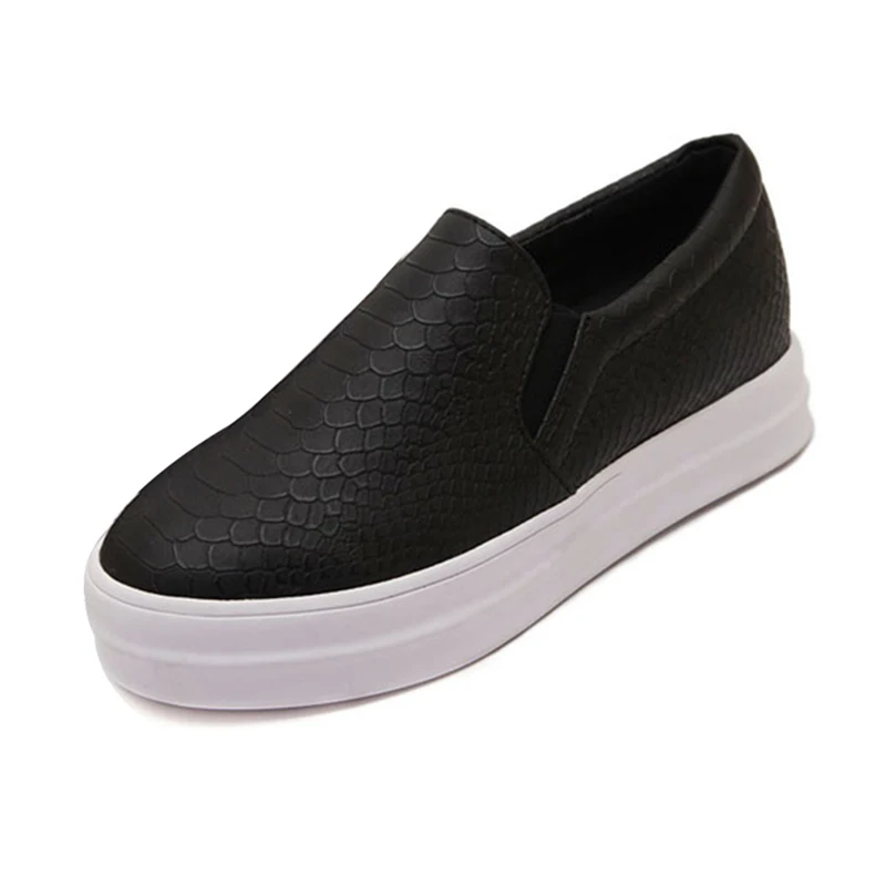 

New women Serpentine surface Thick crust Trifle Carrefour shoes