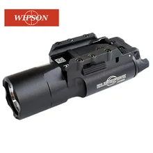 Wipson x300 tático x300u lanterna à prova dwaterproof água arma de luz pistola rifle picatinny weaver montar para a caça