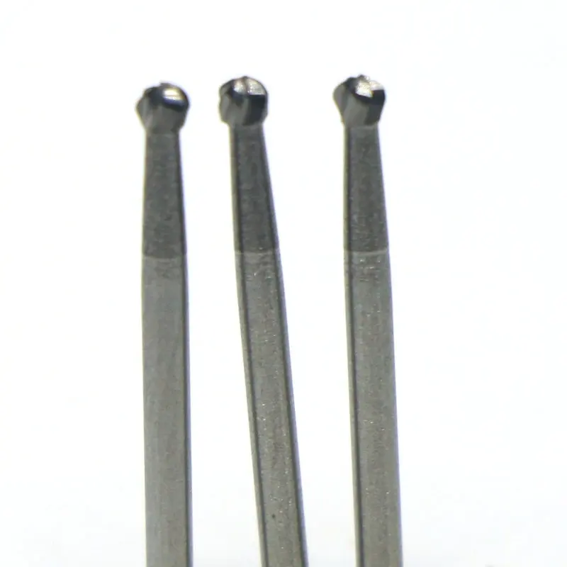 Dental Fissure Burs FG 5-8# Round Tungsten Carbide Burs for High Speed Handpiece Endodontics Drills Endo Files