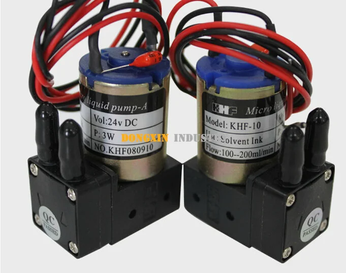 

Small ink pump for large format printer ,small pump use for outdoor Solvent printer (24V) , high quality