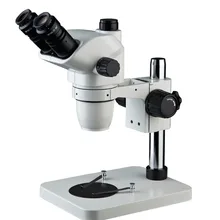 XSZ6745-B1 Simul-focal Тринокулярный зум стерео микроскоп 7X-45X инструмент для ремонта микроскопов