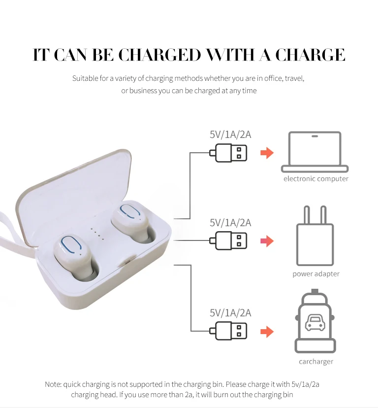 XLSTO Wireless Stereo Bluetooth Earphone T18S Invisible Wireless Earbuds TWS Mini Bluetooth 5.0 Headset Earhones For Android ios (9)