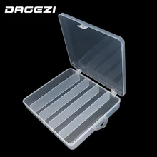 DAGEZI большая рыболовная приманка из ПВХ коробка для хранения приманки Чехол 5 Отсек Рыболовные снасти инструмент для карпа рыболовные принадлежности PESCA