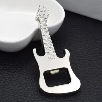 

Fashion Portable Alloy otwieracz do piwa Guitar Shaped Beer Bottle Opener Kitchen KTV Bar Gift Durable abridor de garrafa