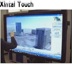 3 шт. 32 дюймов и 3 шт. 42 дюймов multi touch screen overlay комплект с портом usb, ИК сенсорный рамка для 4 точек касания от xintai touch
