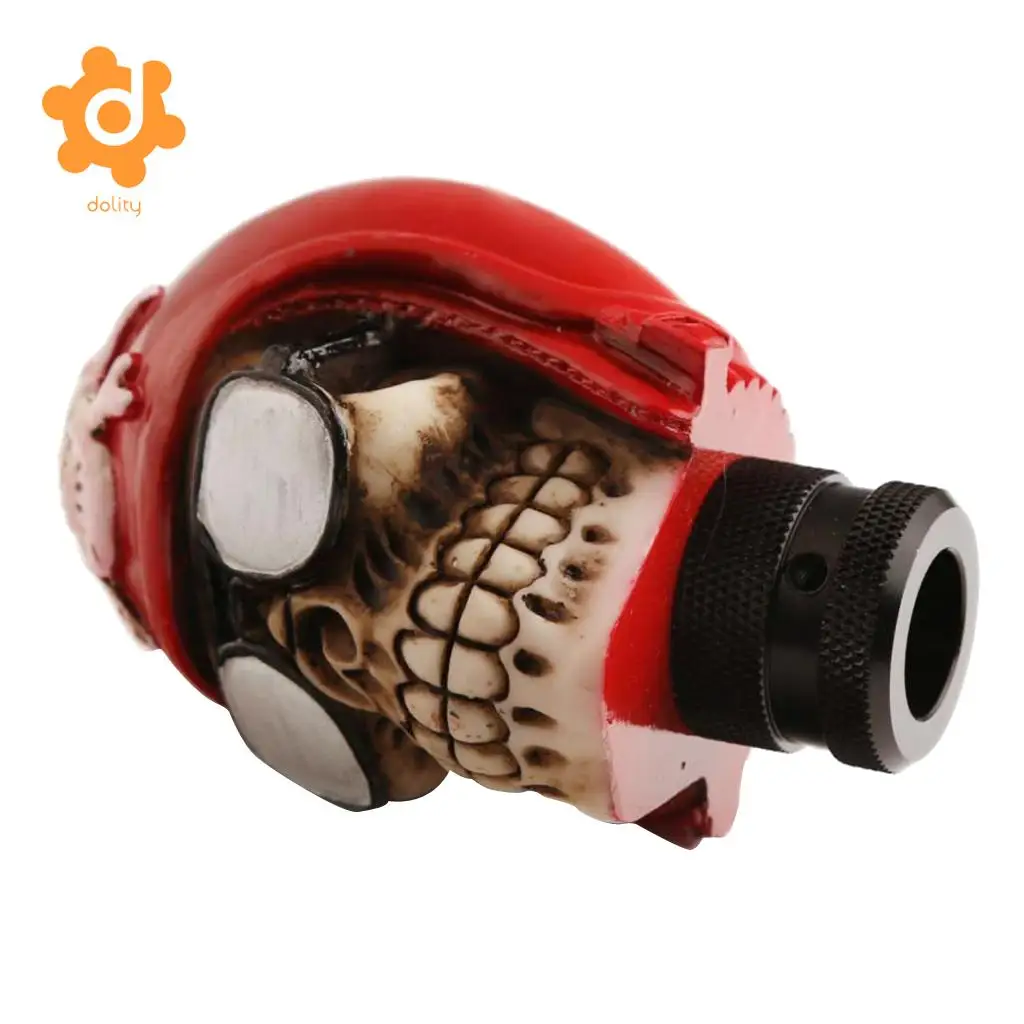 Manual Car Truck Cool Skull Head Gear Stick Shift Lever Shifter Handle Knob