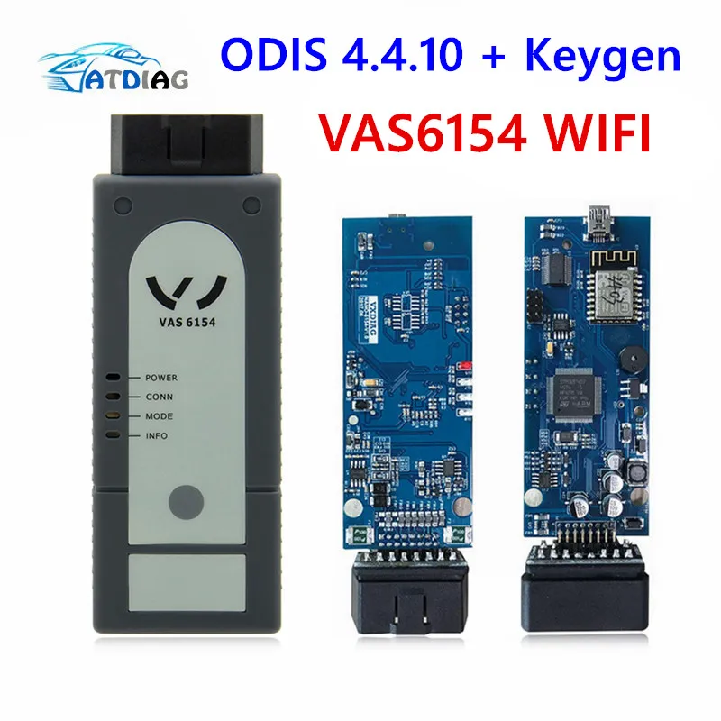 

Best VAS 6154 4.4.1 ODIS V4.4.10 OKI Full Chip VAS6154 WIFI & Bluetooth For Audi/Skoda Better Than VAS5054 Support UDS For VAG