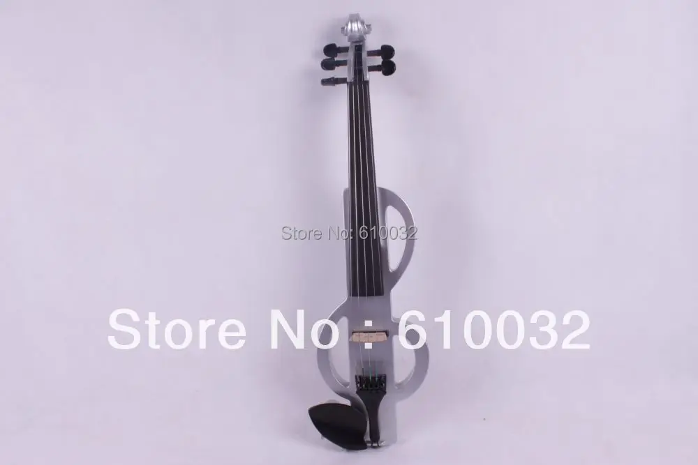 

4/4 Electric Violin Solid wood 15 --29# yellow color 5 string