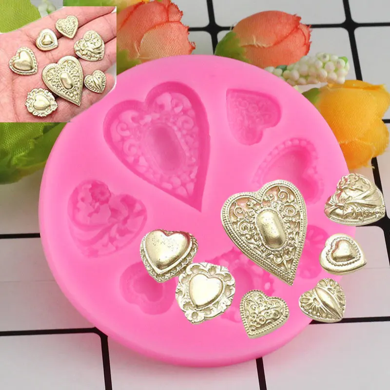 

Mujiang 3D Gem Shape Silicone Molds Handmade Chocolate Candy Mold Fondant Cake Decoration Sugar Craft Tools Kitchen Baking Tool