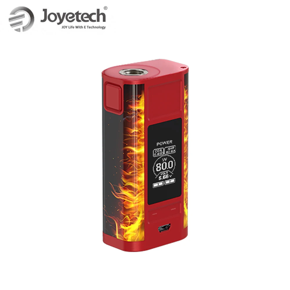 Оригинальная электронная сигарета Joyetech cuboid Tap Mod Kit с 1 3 дюймовым oled дисплеем 228 Вт