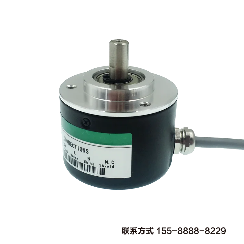 

High Torsion Incremental Photoelectric Rotary Encoder GES08 2000 Pulse Line ABZ Three Phase 5-24V