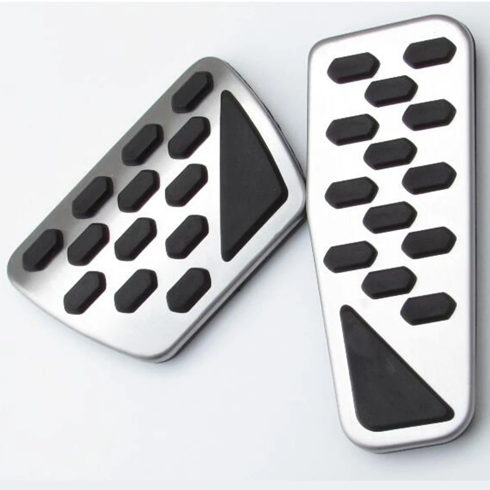 stainless steel Fuel Brake Footrest Pedal AT for JEEP Wrangler Sahara Rubicon