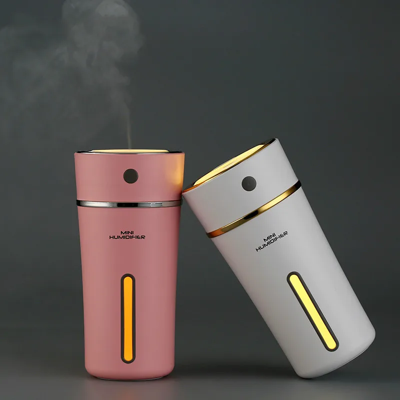 TUANSING 300ML Cup Humidifier 500mAh Battery Powered Aroma Lamp