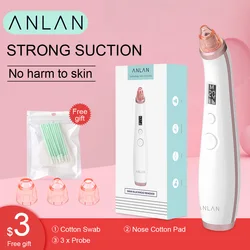 ANLAN Blackhead Remover Acne Pimple Removal Vacuum Suction Electric Cleaner Clean Pore Peeling Facial Skin Care Tools Machine ANLAN Blackhead Remover Acne Pimple Removal Vacuum Suction Electric Cleaner Clean Pore Peeling Facial Skin Care Tools Machine