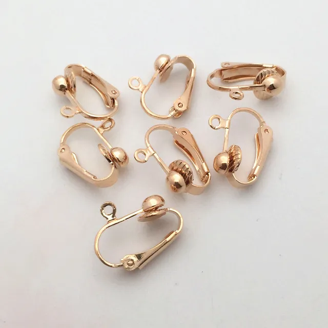 Clip-On Earrings Converters, Convert Pierced Earrings Into Clip-On Earrings (5 Pairs) Silver (5 Pairs) by Ann Voyage