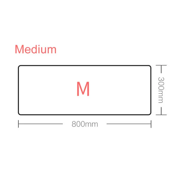 Xiaomi Youpin большой толстый коврик для Мыши Компьютерный водонепроницаемый Настольный коврик для ноутбука дубовый материал маслостойкий коврик для мыши офисный игровой - Цвет: M