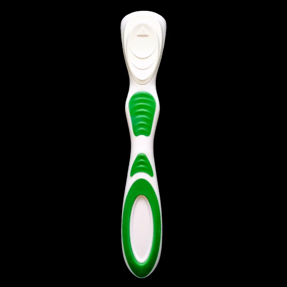 Qshave It Green Lady Персонализированная бритвенная ручка, 1 шт