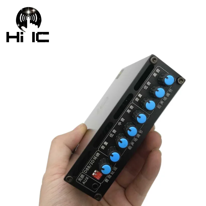 2018 HiFi D5 автомобильный аудио цифровой D усилитель 4 канала DSP звук авто мощности MP3