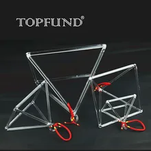 Topfund 4 шт. прозрачных кварцевых кристаллов Поющие пирамиды " 6" " 10"