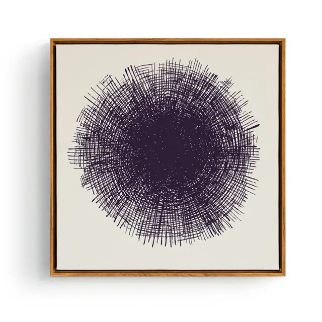 Personalized Abstract Canvas Paintings Includes Different Shapes Of