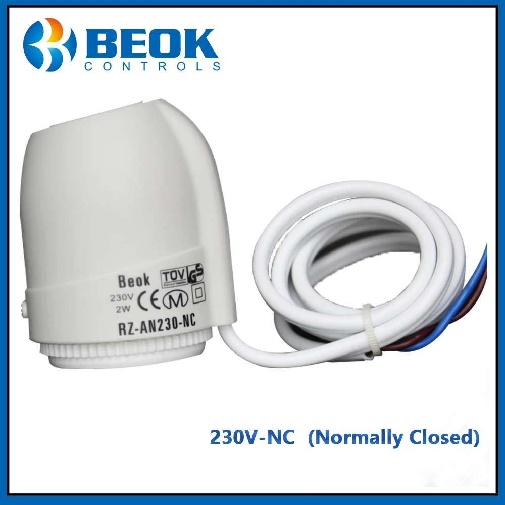 

230V Normally Closed Underflooring Heating System Thermal Electric Actuator