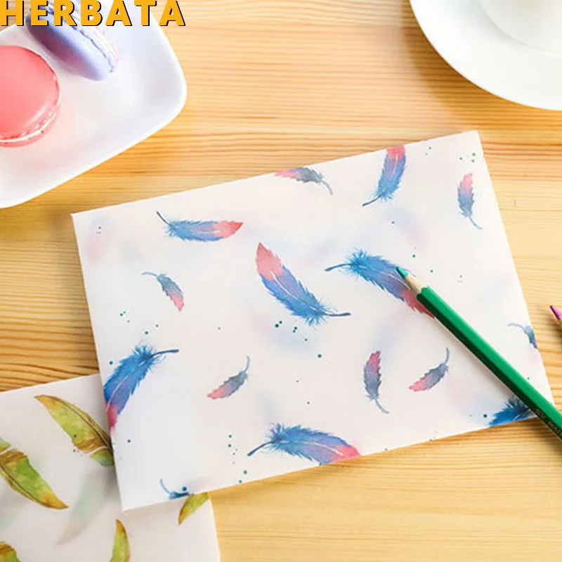 

HERBATA (8pcs/lot) Chinese Style Craft Paper Envelope For Letter Paper Postcards school and office supplier stationery CL-2025