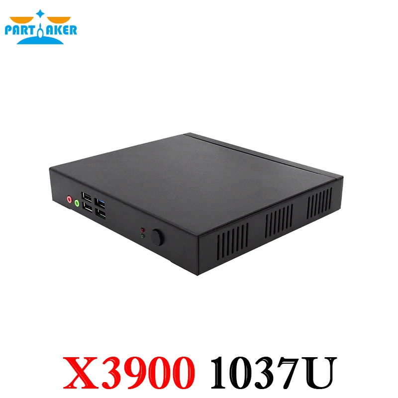 Partaker X3900 Industrial PC With 3G Sim Card Slot Intle Celeron1037U Dual Core 1 8Ghz Processor