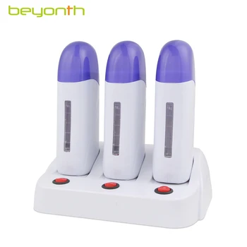 

BEYONTH Electric 100ml Roller Depilatory Wax Heater Hot Body Hair Removal Roll On Depilation Waxing Machine Salon Beauty Hand