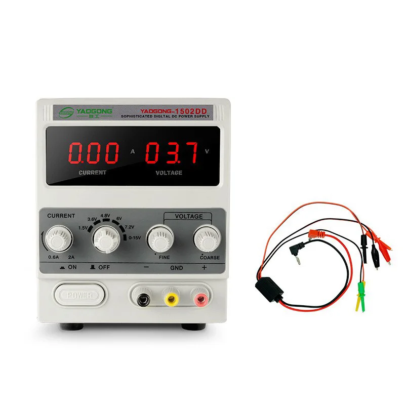 

1502DD 15V 2A AC to DC Regulated Power Supply Adjustable Current for Mobile Phone Repair 220V Power Test