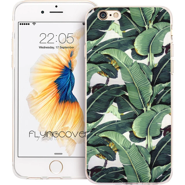 coque iphone 6 feuilles