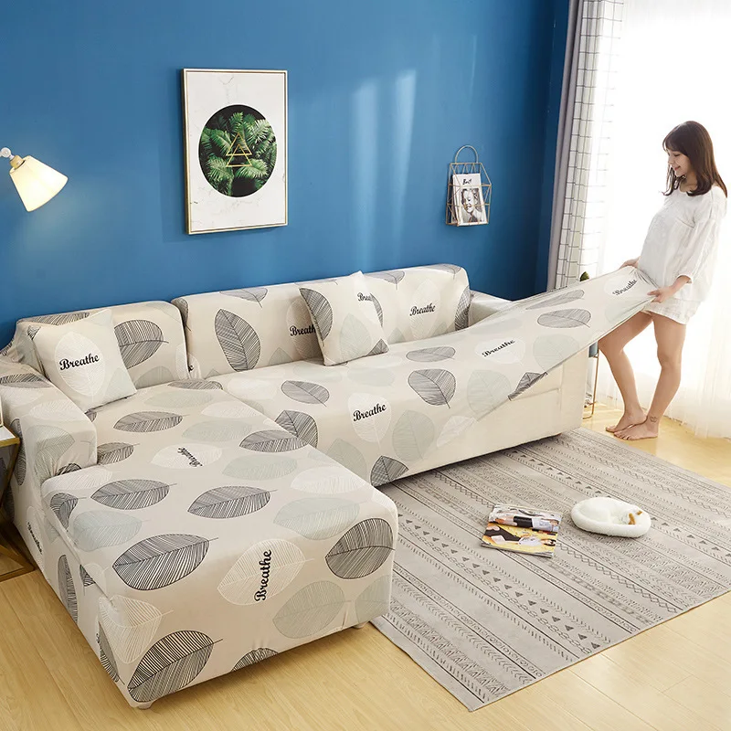 

Simple Elastic Slipcovers For Living Room Cheap Tight Wrap Antislip Universal Sofa Cover All-Inclusive Couch Cover Home Decor