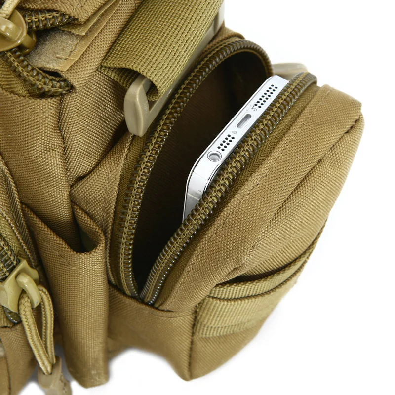 Tactical Outdoor Waterproof Nylon Waist packs men women military Camouflage Chest bag fanny pack riding hunting Photography bags - Image 6
