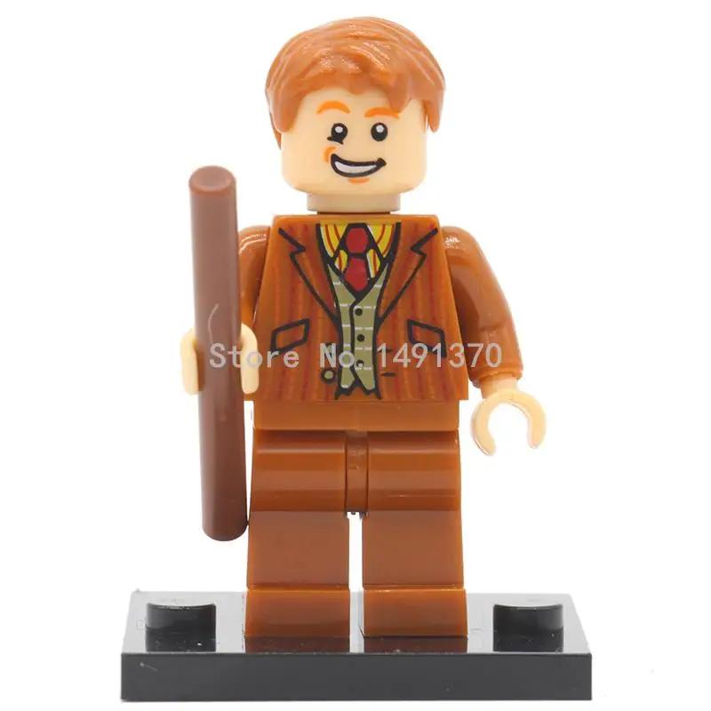 

Harry Potter Building Blocks Sets Figures Fred / George XINH 377 Single Sale Educational Assemble Models Toys For Children