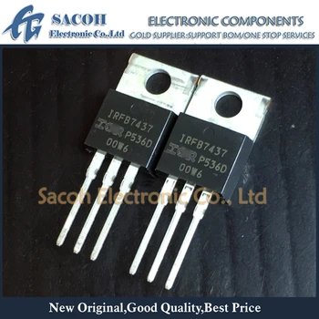 

Free Shipping 10Pcs IRFB7437PBF IRFB7437 FB7437 TO-220 195A 40V Power MOSFET