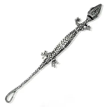 

Jade Angel Men's Titanium Stainless Steel Bracelet Lizard Animal Style 8.5 Inches