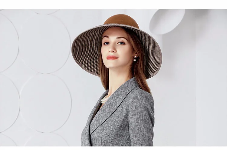 4_ladies wide brim hats