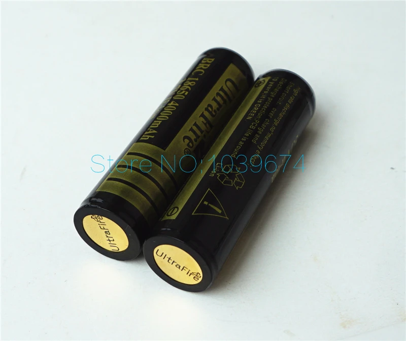 Free charger for protected brc 18650 4000mah 3 7v 3 6v rechargeable