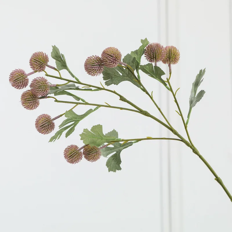 AOXUE милый моделирование PE Фрукты маленькая Гортензия одной ветки сосновый конус шар для украшения дома поддельные растения искусственные поддельные цветы