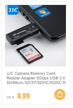 Jjc controle remoto sem fio para fuji