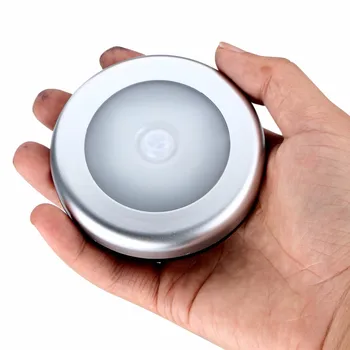 

2018 New 6 LED PIR Body Motion Sensor Activated Wall Light Night Light Induction Lamp For Closet Corridor Cabinet HOT