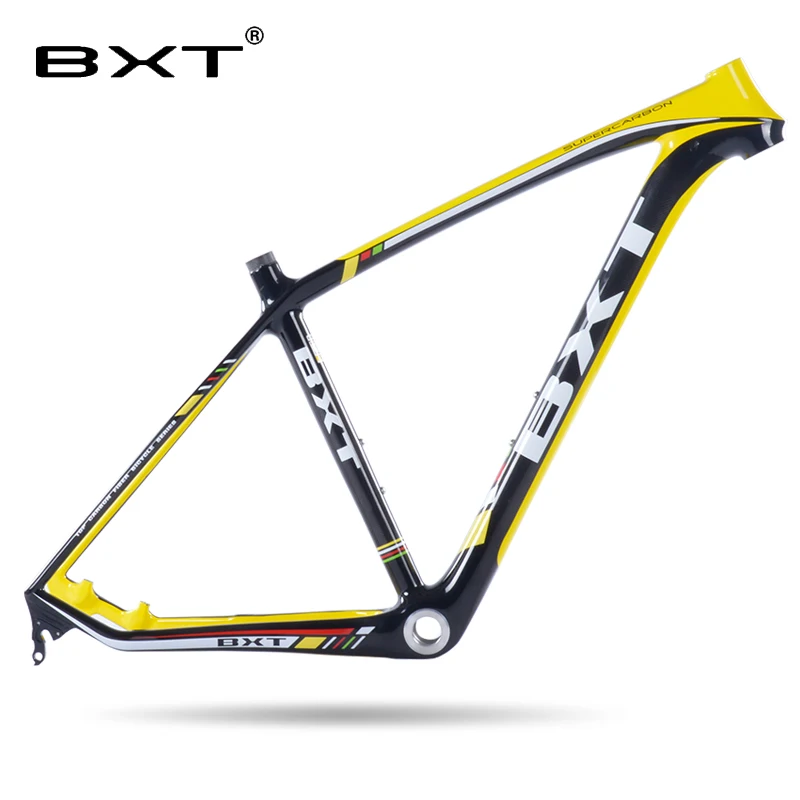 Best BXT t800 carbon mtb frame full suspension 29er  suspension carbon fiber mountain bike 29 15.5 17.5 19 20.5 inch in Bicycle Frame 2