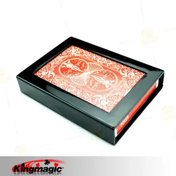 

Disappearing deck deck vanish poker box disappearmagic toys tricks magic props 2pcs/lot Free shipping